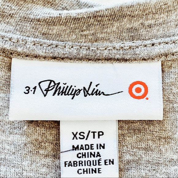 3.1 PHILLIP LIM x TARGET Studded Grey Tank Top XS - Picture 8 of 12